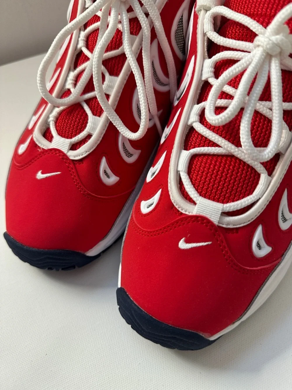 NEW - MENS - AIR METAL MAX SNEAKERS IN UNIVERSITY RED - RETIRED